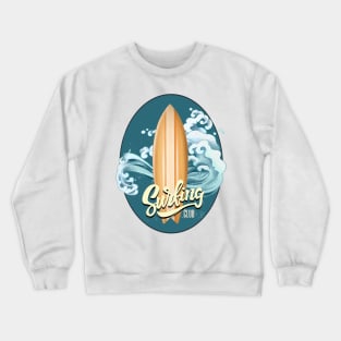 Surfing Club Crewneck Sweatshirt